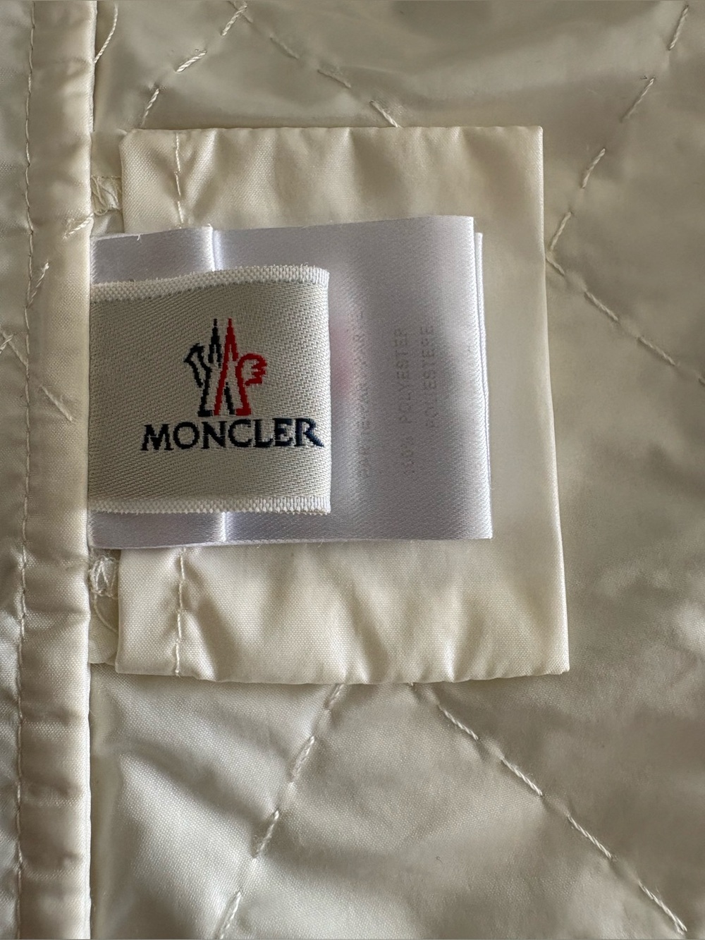 Vintage Moncler Première Rain Jacket with Black Scarf Accent, M (2) - Picture 11 of 16